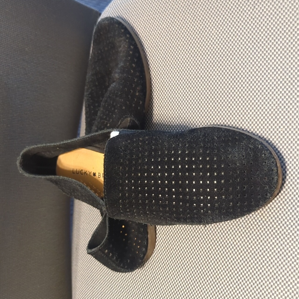 Lucky brand carthy loafer, size 9 black